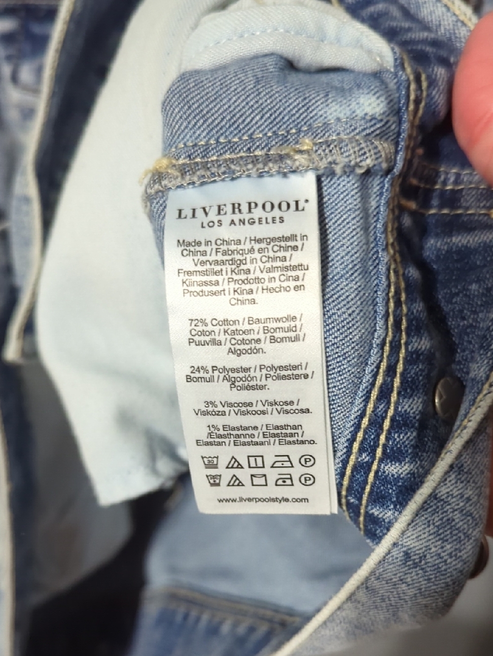Women's Liverpool Jean Jacket - Picture 6 of 7